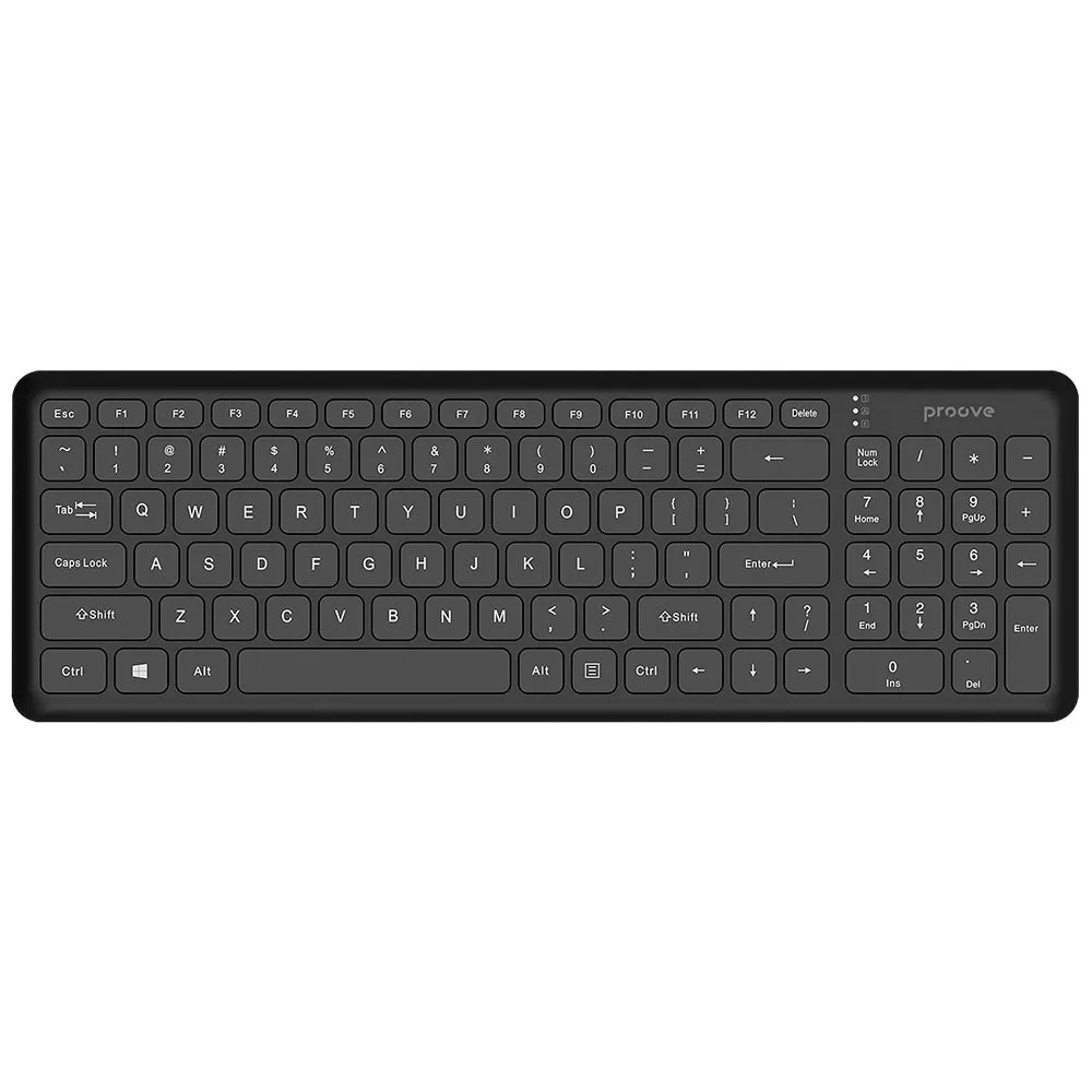 Tastiera Wireless Proove Classic Code, Nera KBCDEN00003001 - immagine 1