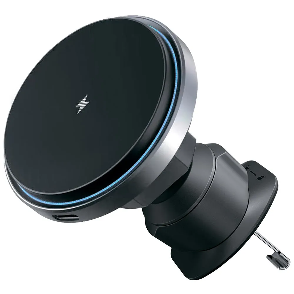 Caricabatterie Auto Wireless Proove Magic Circle Pro, 15W, 1.67A, Nero WHMP15010001 - immagine 1
