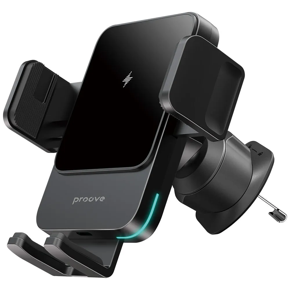 Caricabatterie Auto Wireless Proove Sonic, 15W, 1.67A, Grigio WHSN15002001 - immagine 1