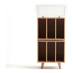 Mobile HI FI STOCKHOLM 1100 White e Oak NORSTO110AWTOK - immagine 1