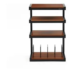 Mobile HI FI ESSE HiFi Vinyl Walnut e Black (60cm) NORESSHFVBKWN - immagine 1