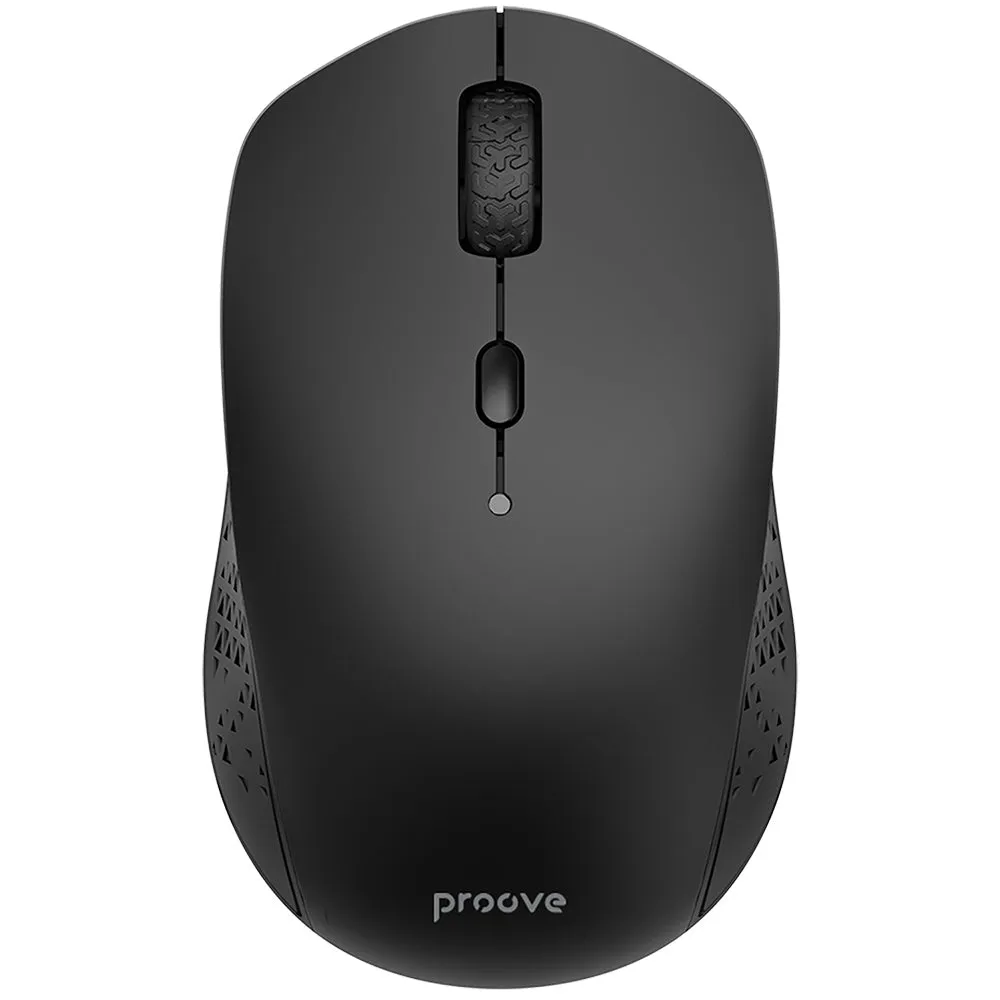 Mouse Wireless Proove Sweeper, 800DPI - 1600DPI, BT / Wi-Fi, Nero WMSW00011001 - immagine 1