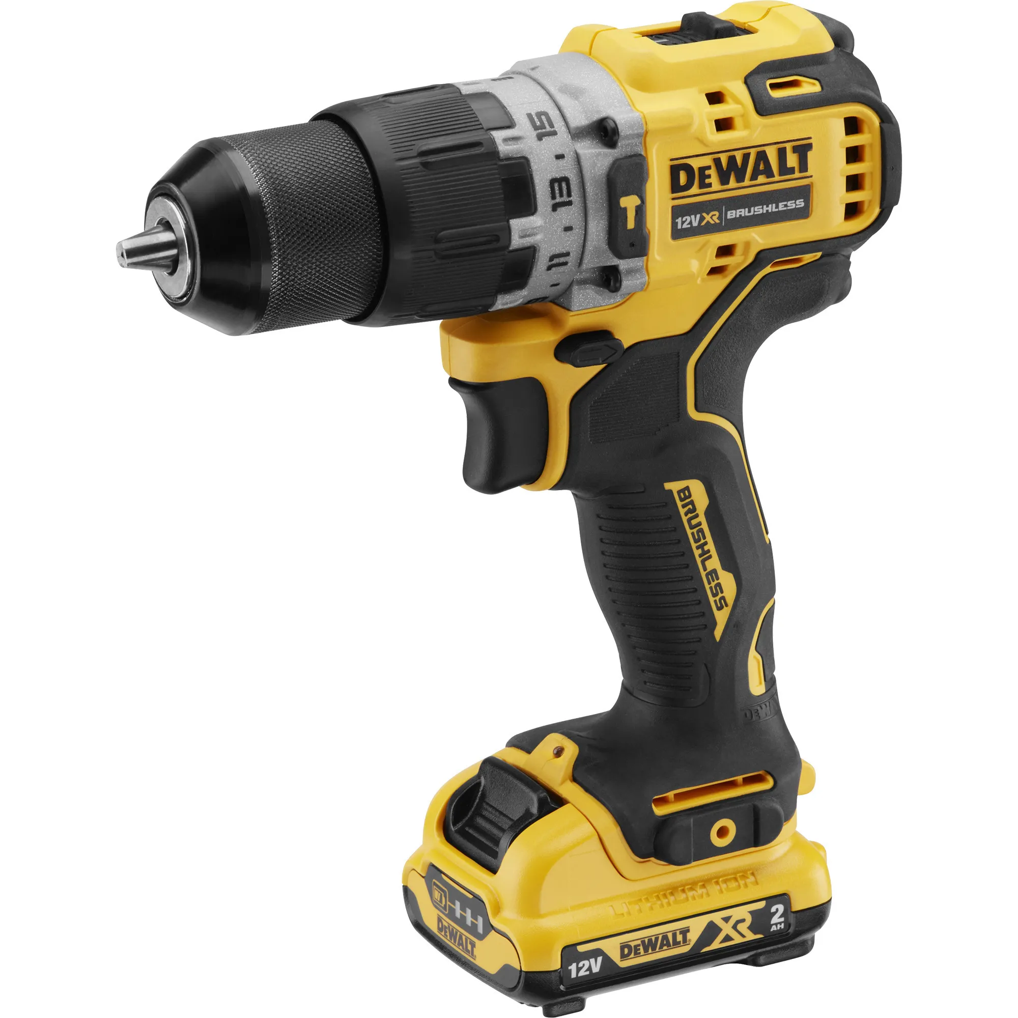 Trapano avvitatore a percussione a batteria DCD706D2, 12Volt, Cordless - immagine 1