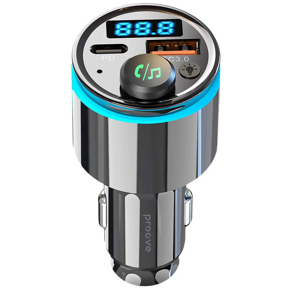 Modulatore FM Bluetooth Proove, 1 x USB-A - 1 x USB-C FMNX30110001 - immagine 1