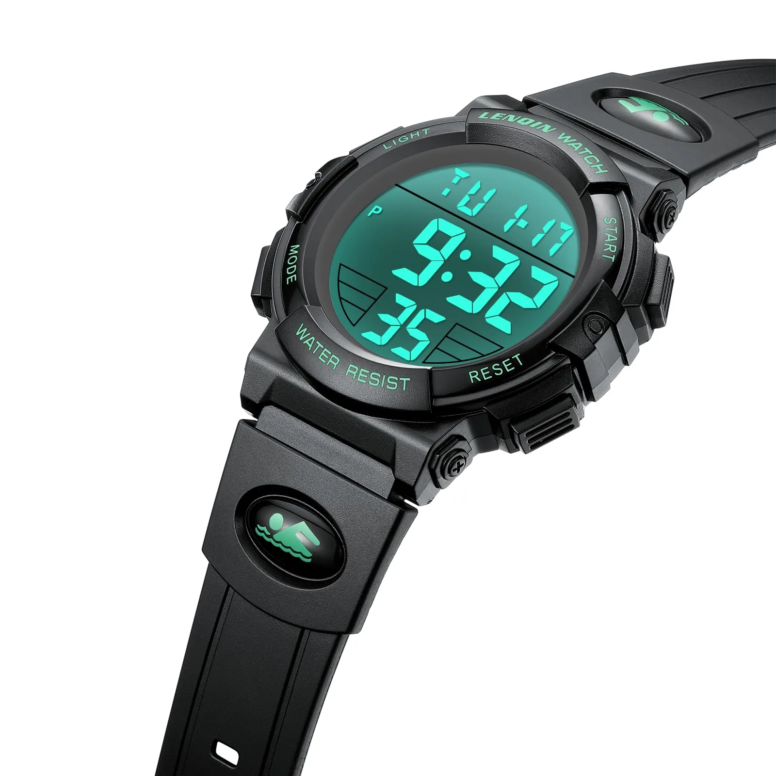 LN LENQIN Orologio Uomo Digitali Sportivo Impermeabile - immagine 3