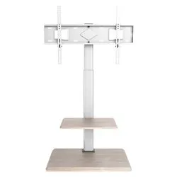 Supporto monitor TV pavimento ( 40 Kg ) VESA 600 x 400 White e Wood ICA TR59 - immagine 1