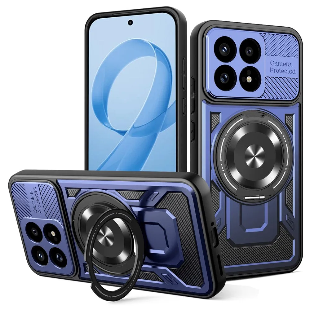 Custodia per Xiaomi Poco F8 Pro, Techsuit, RuggedCam, Blu - immagine 1