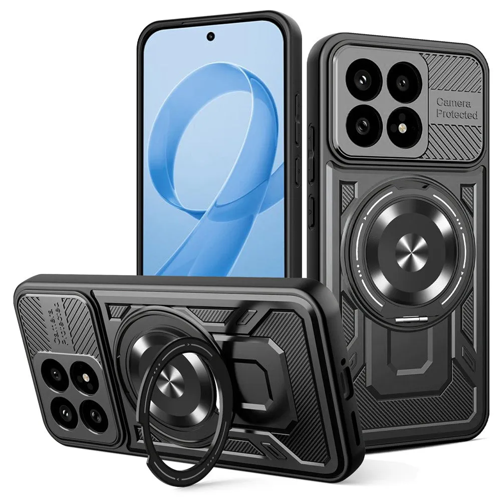 Custodia per Xiaomi Poco F8 Pro, Techsuit, RuggedCam, Nera - immagine 1