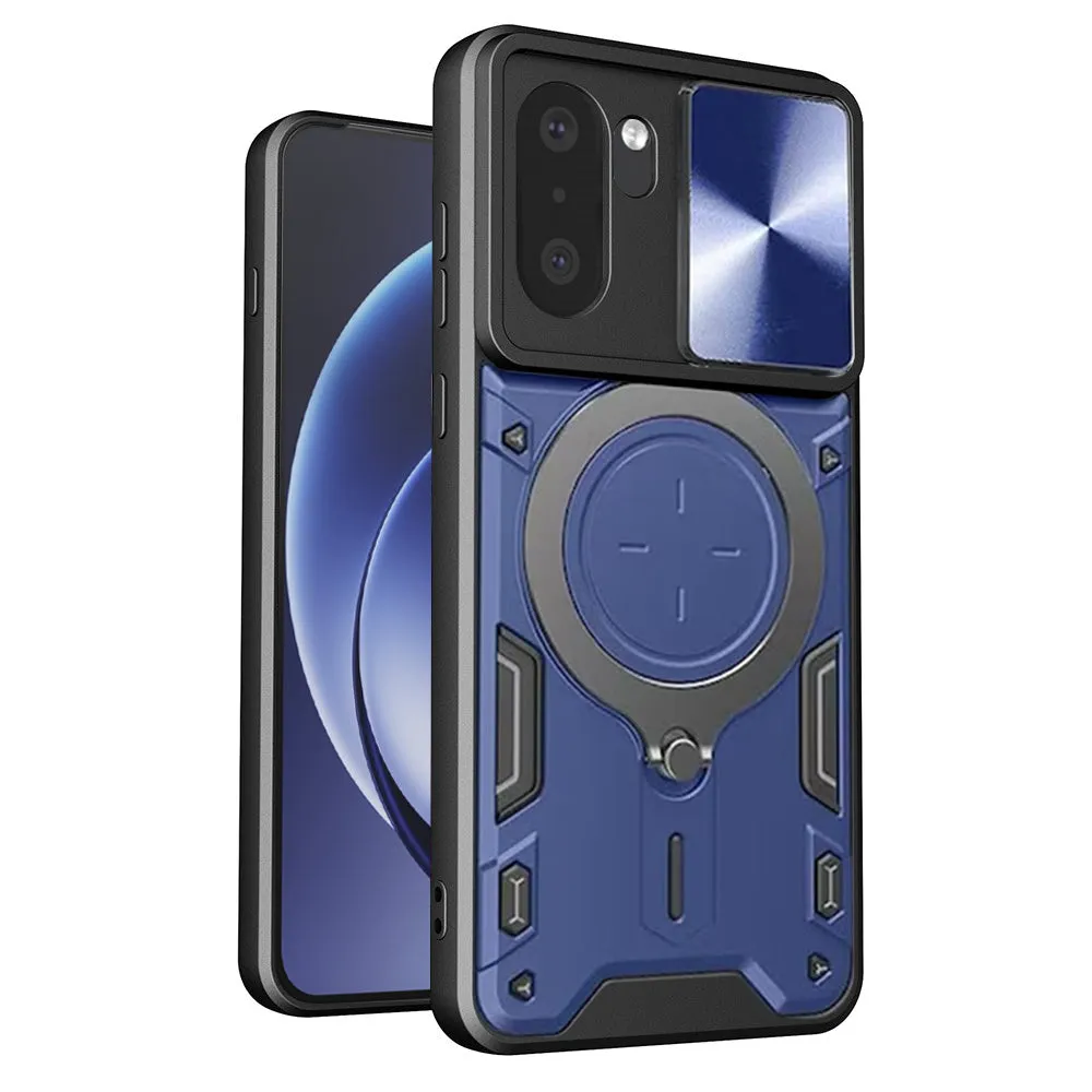 Custodia per OnePlus 15R, Techsuit, CamGuard Pro, Blu - immagine 1