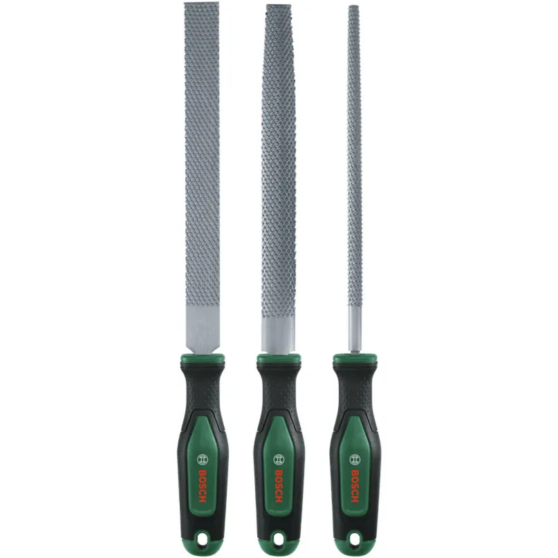 Set di raspe per legno, 3 pezzi, File - immagine 1