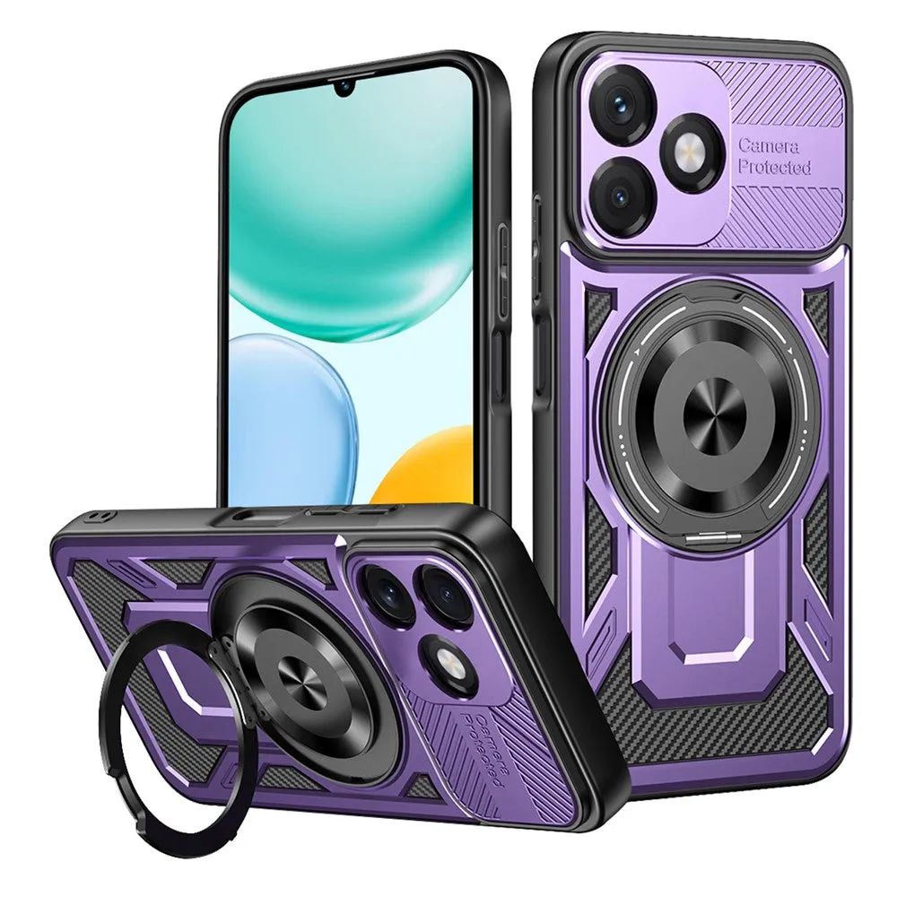 Custodia per Honor X5c Plus, Techsuit, RuggedCam, Viola - immagine 1
