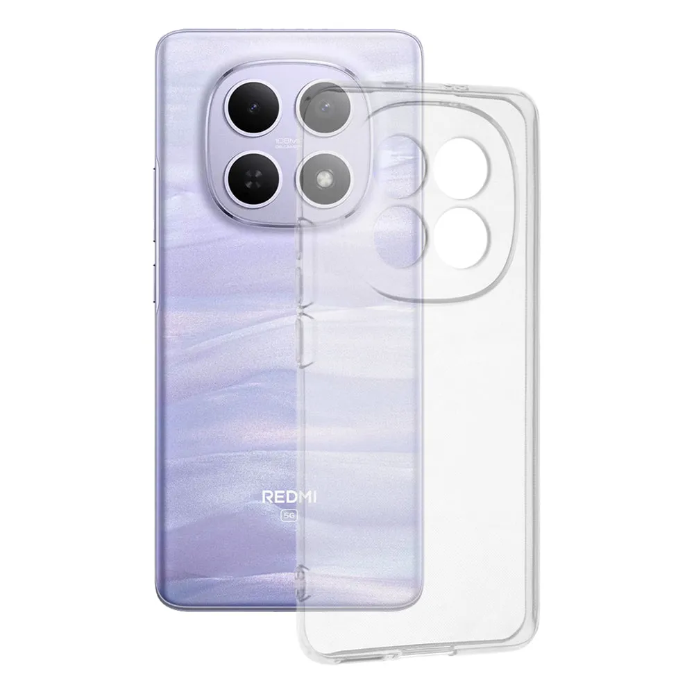 Custodia per Xiaomi Poco M8 / Redmi Note 15 5G, Techsuit, Clear, Trasparente - immagine 1