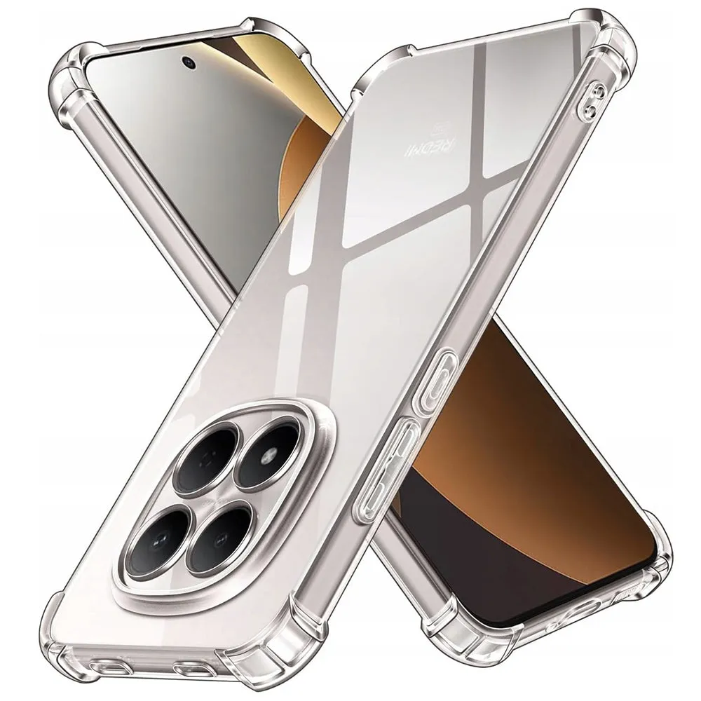 Custodia per Xiaomi Redmi Note 15 Pro 5G, Techsuit, Shockproof Clear, Trasparente - immagine 1