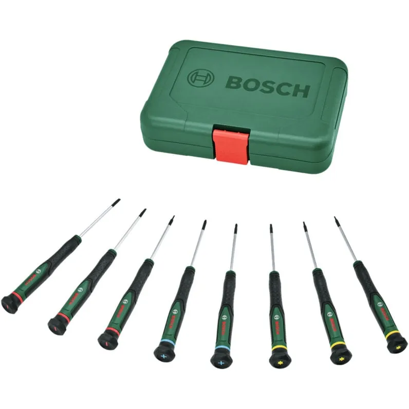 Set di cacciaviti di precisione, 8 pezzi, Cacciavite - immagine 1