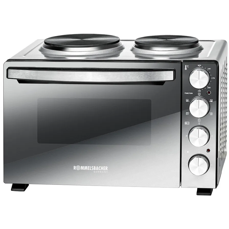 KM 3300 cucina Fornetto da appoggio Piastra sigillata Nero, Argento, Mini cucina - immagine 1