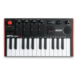 Tastiera controller MPK Mini Play MK3 Black e Red 998539 - immagine 1