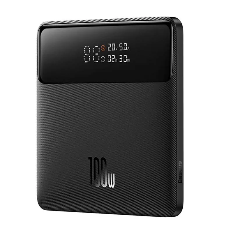 Batteria Esterna Baseus Blade HD, 20000mAh, 100W, QC + PD, 2 x USB-A - 2 x USB-C, Nera PPBL000301 - immagine 1