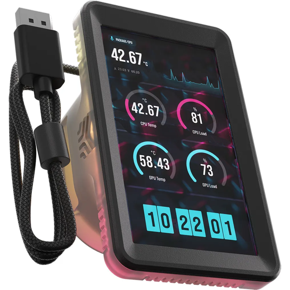 iCUE LINK modulo schermo LCD da 5 pollici, Visualizzazione - immagine 1