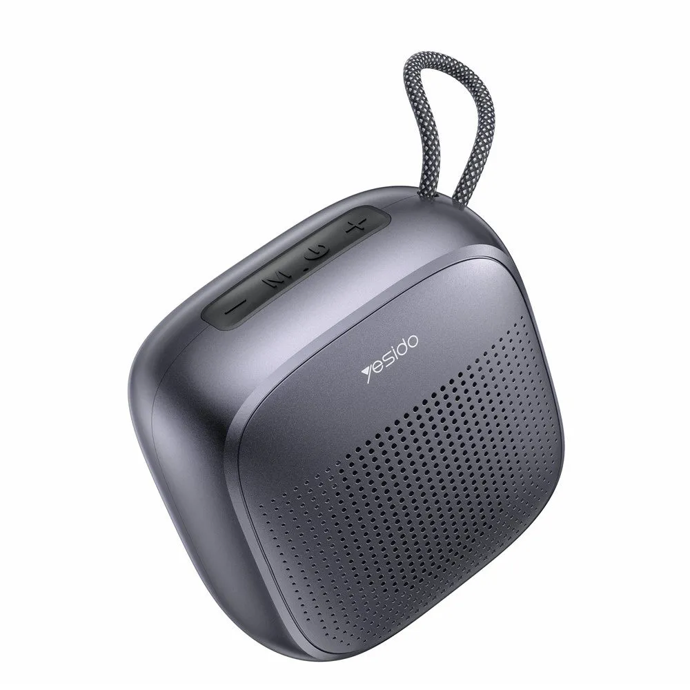 Cassa Portatile Bluetooth Yesido YSW24, 5W, Impermeabile, Nera - immagine 1