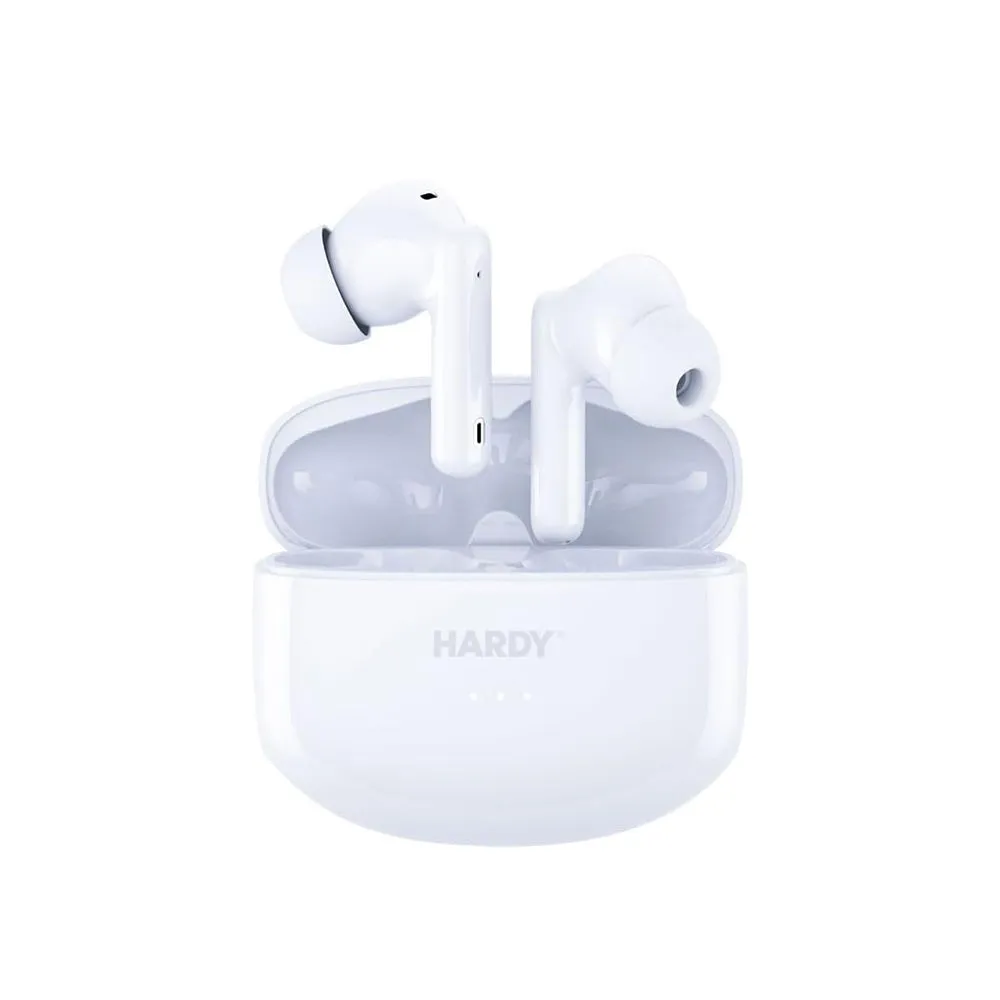 Auricolari Bluetooth 3MK Hardy LifePods Pro, TWS, ANC, Bianco - immagine 1