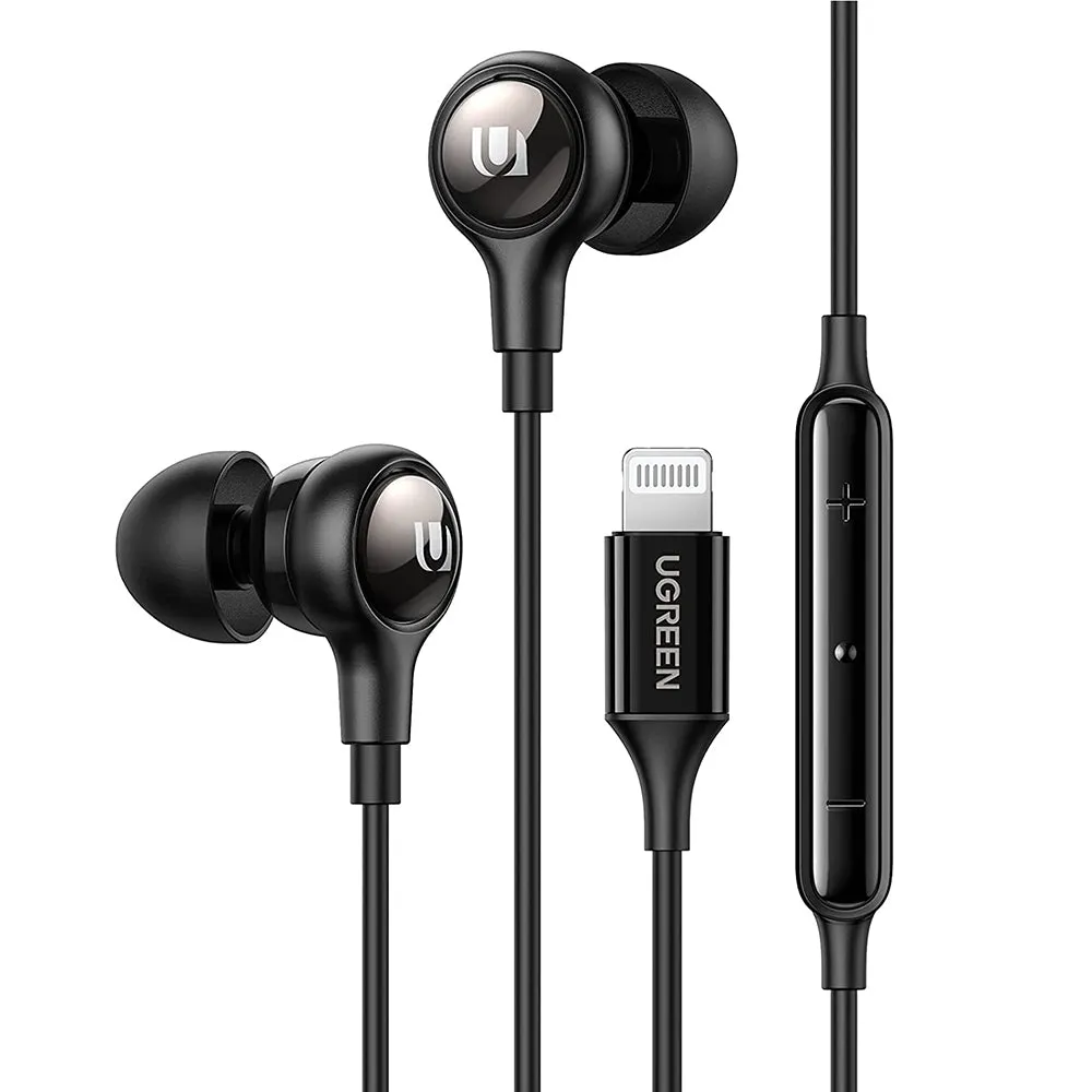 Handsfree Lightning UGREEN 30631, Nero - immagine 1