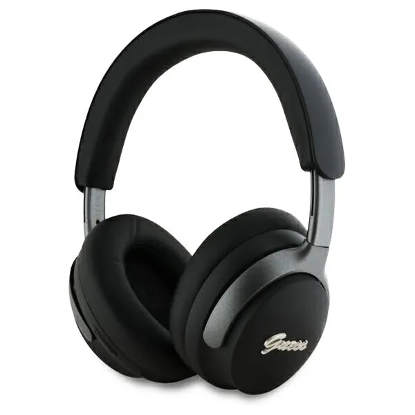 Auricolare Bluetooth Guess Metal Script Logo, A2DP, ANC, Nero - immagine 1