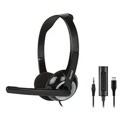 Cuffie microfono filo Smart Headset Black HHEADMUS CJ - immagine 1