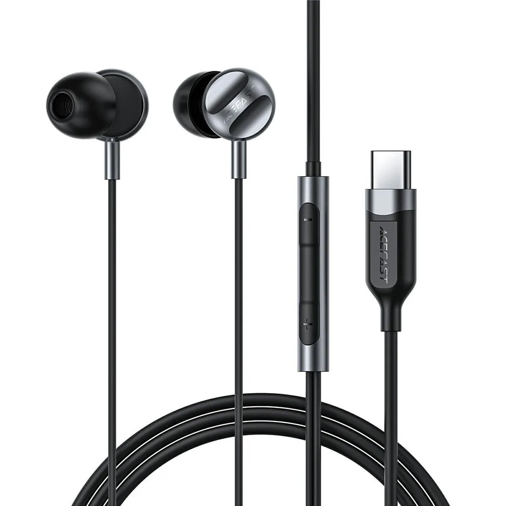 Handsfree USB-C Acefast L6, Nero - immagine 1