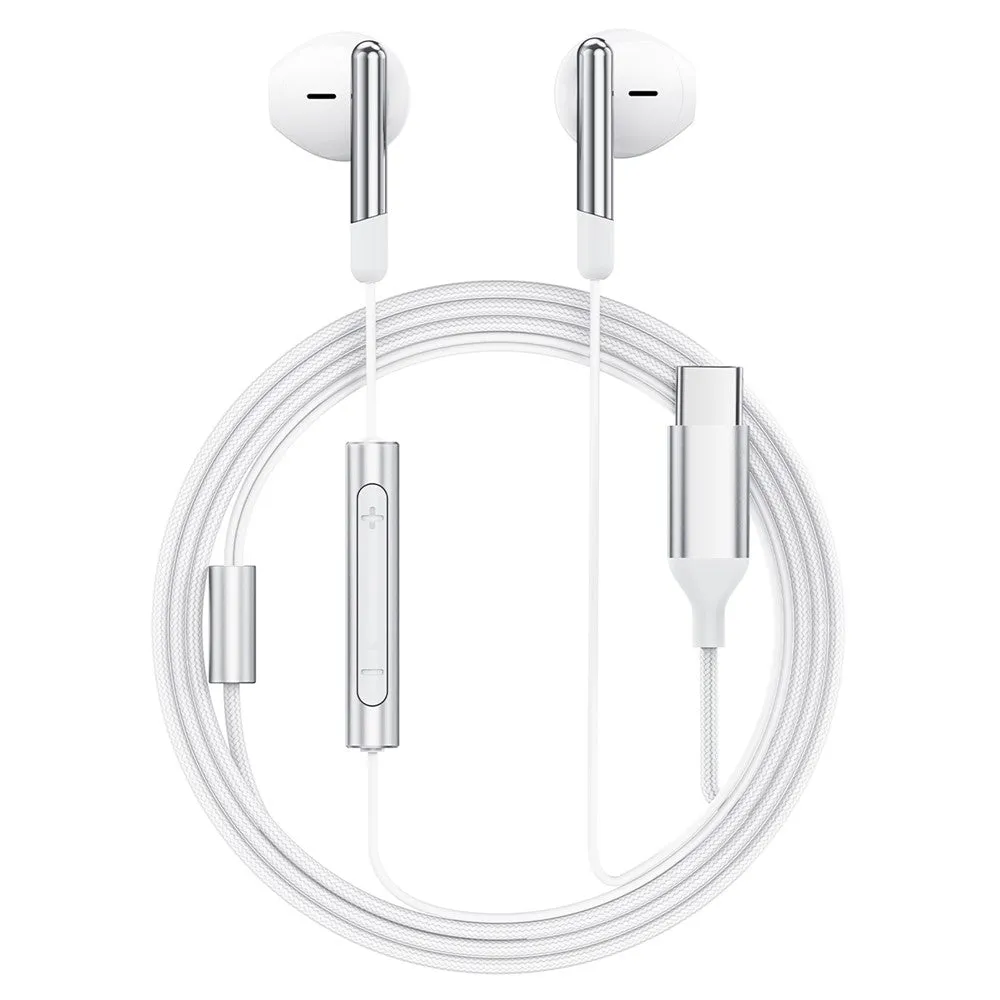 Handsfree USB-C Acefast L3, Bianco - immagine 1