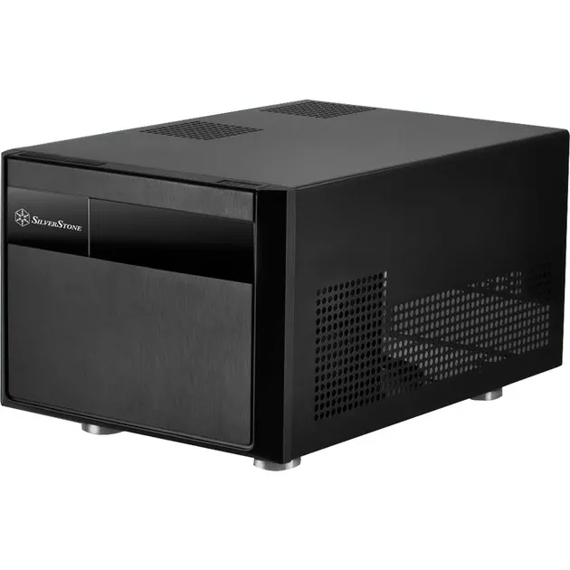 SST-SG11B vane portacomputer Small Form Factor (SFF) Nero, Chassis Tower - immagine 1