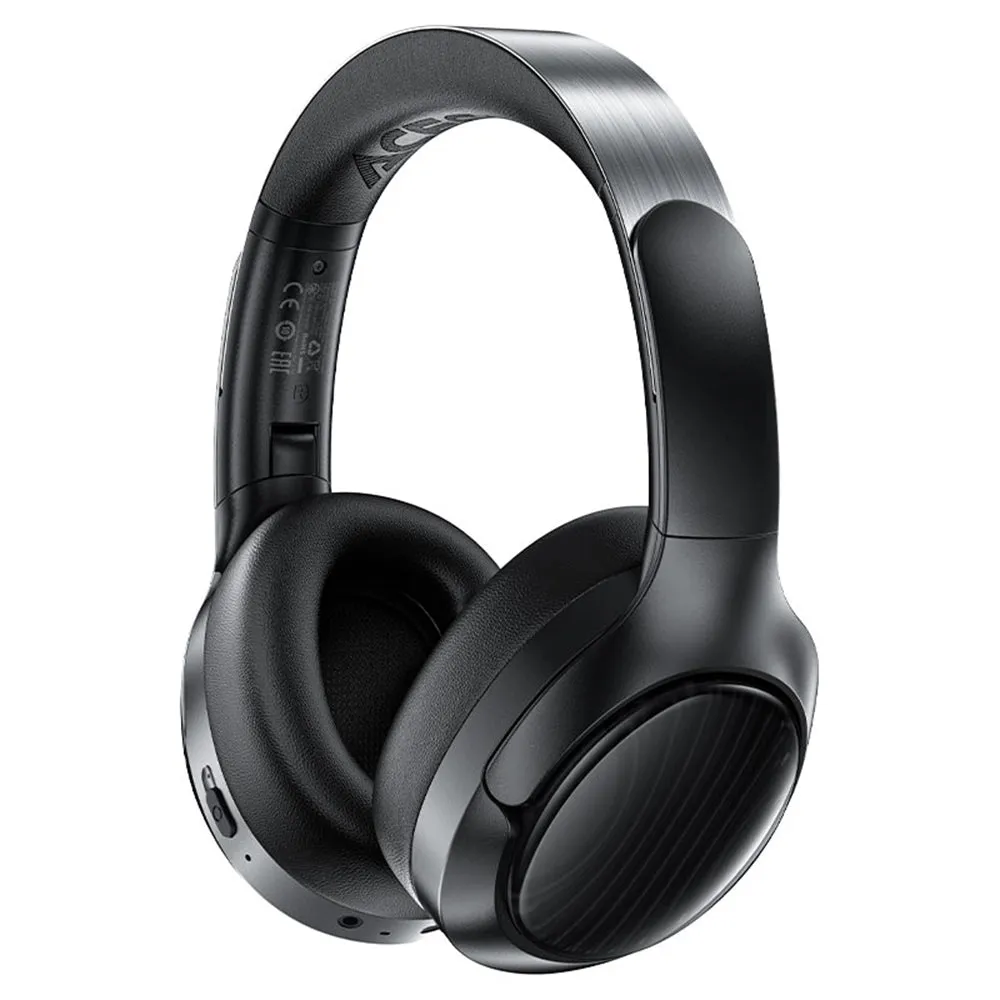 Auricolare Bluetooth Acefast H5, A2DP, ANC, Nero - immagine 1