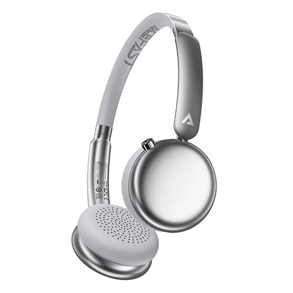 Handsfree Bluetooth Acefast H8, A2DP, ANC, Argento - immagine 1