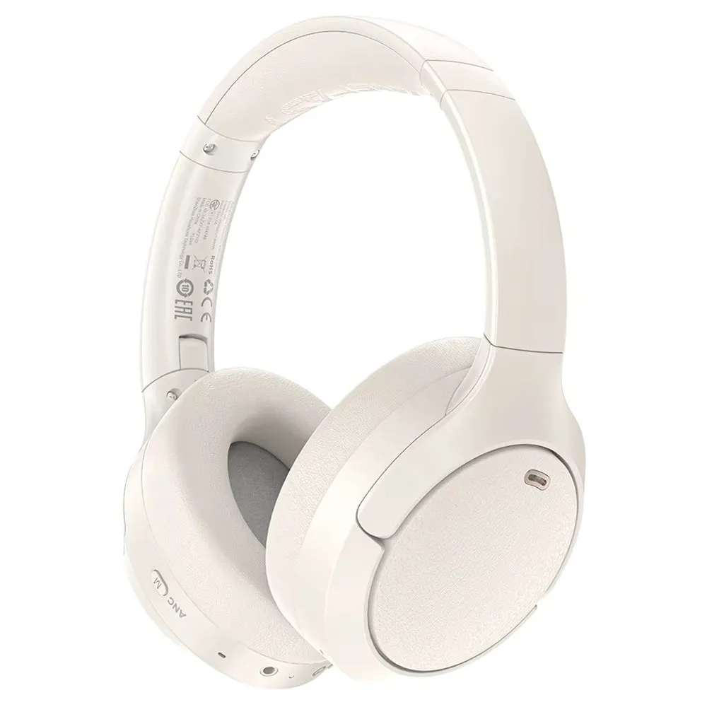 Handsfree Bluetooth Acefast H6, A2DP, ANC, Bianco - immagine 1