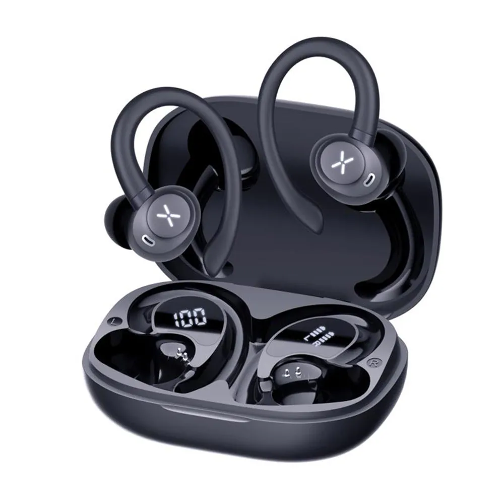 Auricolare Bluetooth Techsuit CW4 AirTune, TWS, Nero - immagine 1