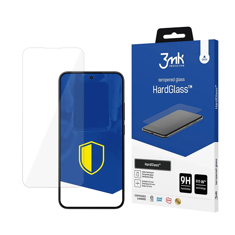 Pellicola Protettiva Schermo 3MK HardGlass per Xiaomi 15T, Vetro Temperato, Full Glue - immagine 1
