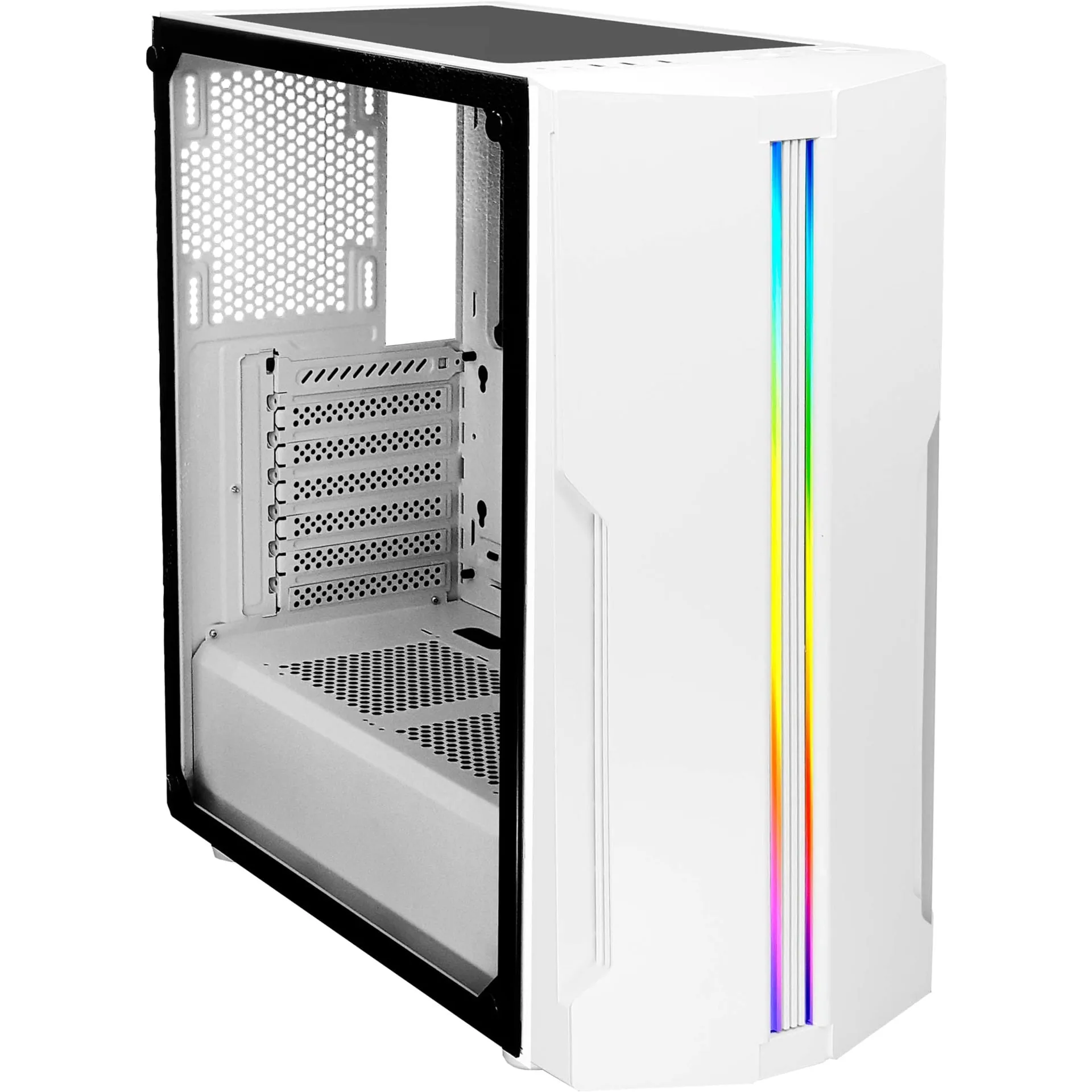 Performance C XG221 computer case Midi Tower Bianco, Chassis Tower - immagine 1