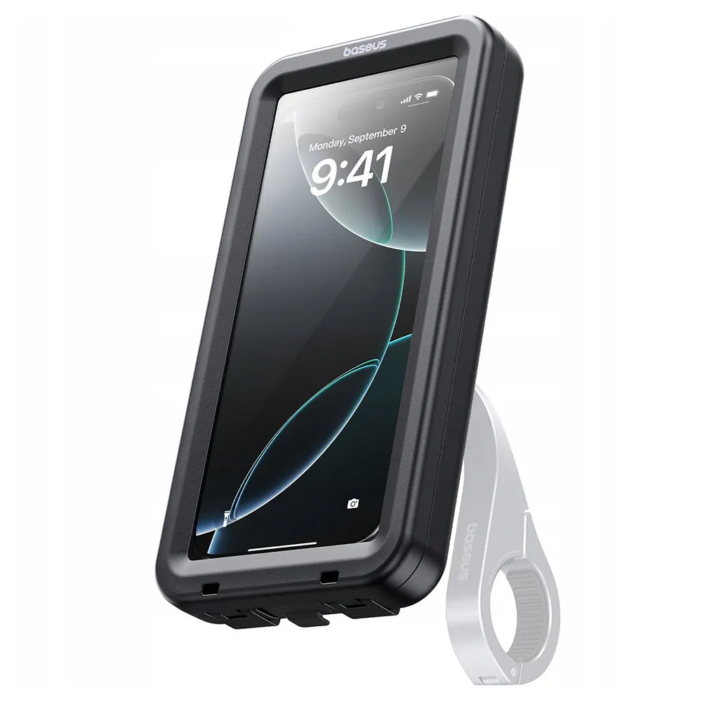 Custodia Universale Waterproof compatibile con Supporto Bicicletta Magnetico, Baseus, PrimeTrip VB1, Nera C0013D01 - immagine 1