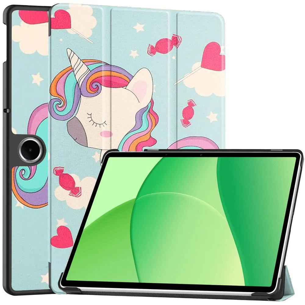 Custodia per OnePlus Pad Lite / Oppo Pad SE, Techsuit, FoldPro Unicorn, Multicolore - immagine 1