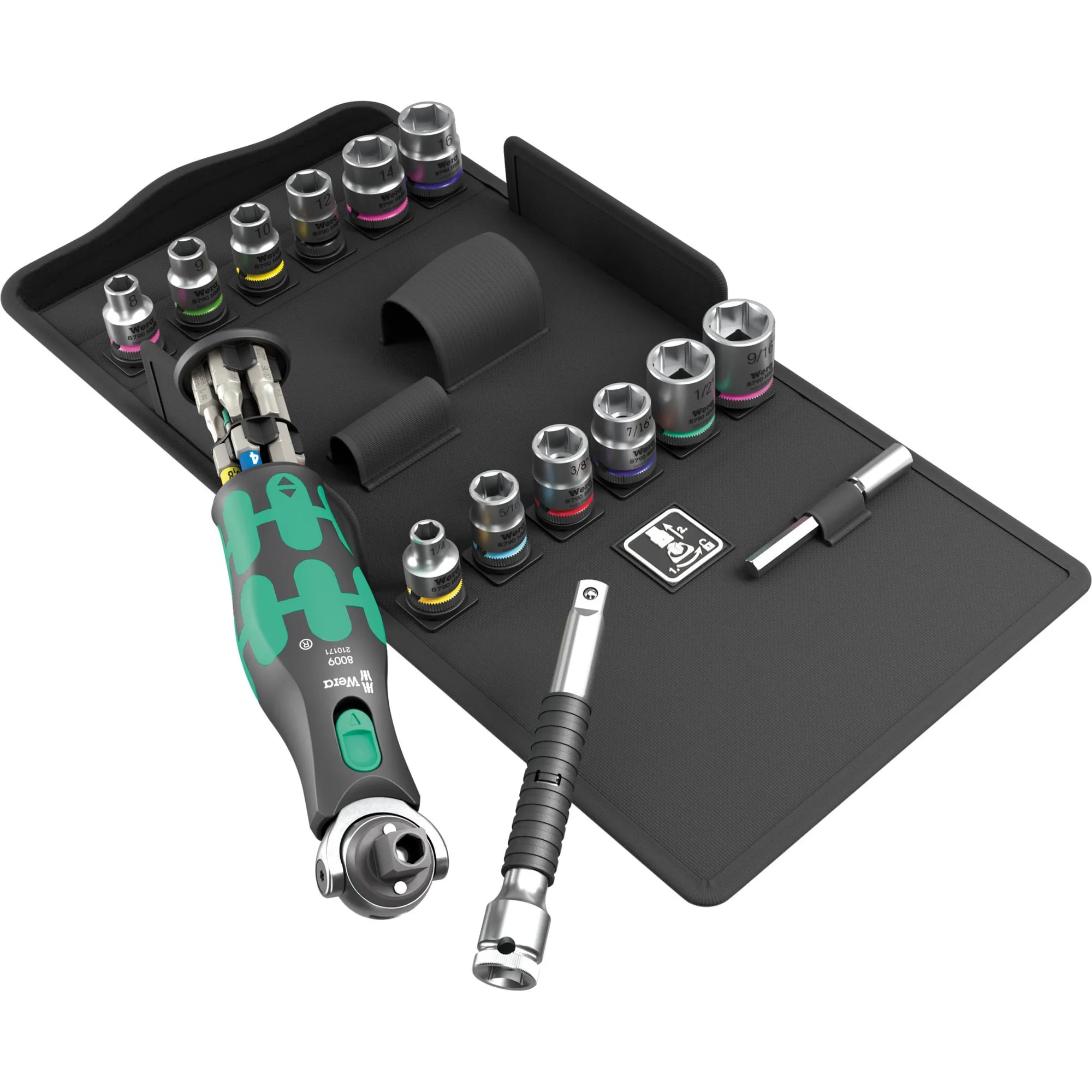 Set Zyklop Pocket 4, 27 pezzi, Set di bit - immagine 1