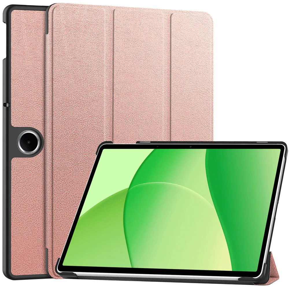 Custodia per OnePlus Pad Lite / Oppo Pad SE, Techsuit, FoldPro, Rosa Dorato - immagine 1
