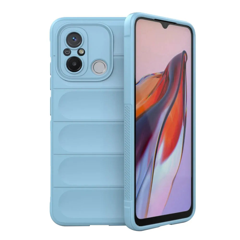 Custodia per Xiaomi Redmi 12C, Techsuit, Magic Shield, Blu - immagine 1