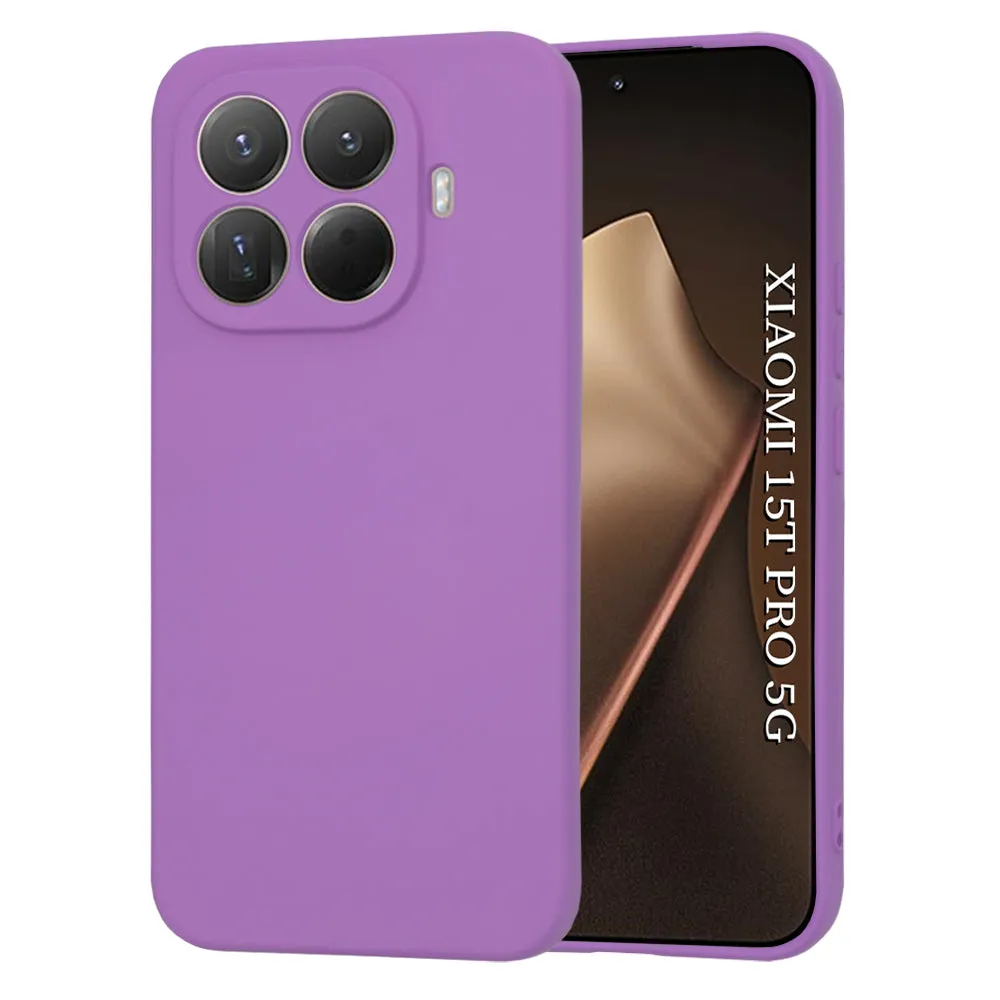 Custodia per Xiaomi 15T Pro, Techsuit, SoftFlex, Viola - immagine 1
