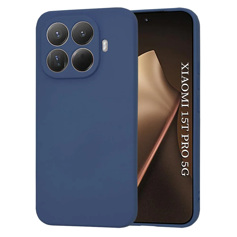 Custodia per Xiaomi 15T Pro, Techsuit, SoftFlex, Blu navy - immagine 1
