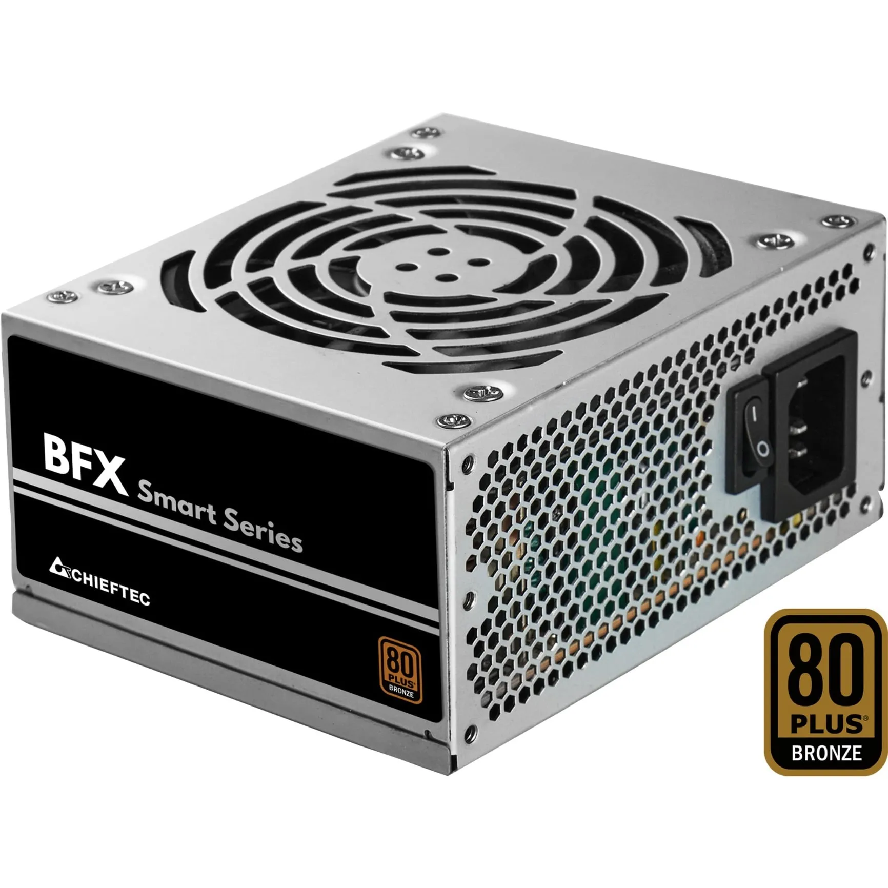 Smart 450W alimentatore per computer 20+4 pin ATX ATX Nero, Argento, Alimentatore PC - immagine 1