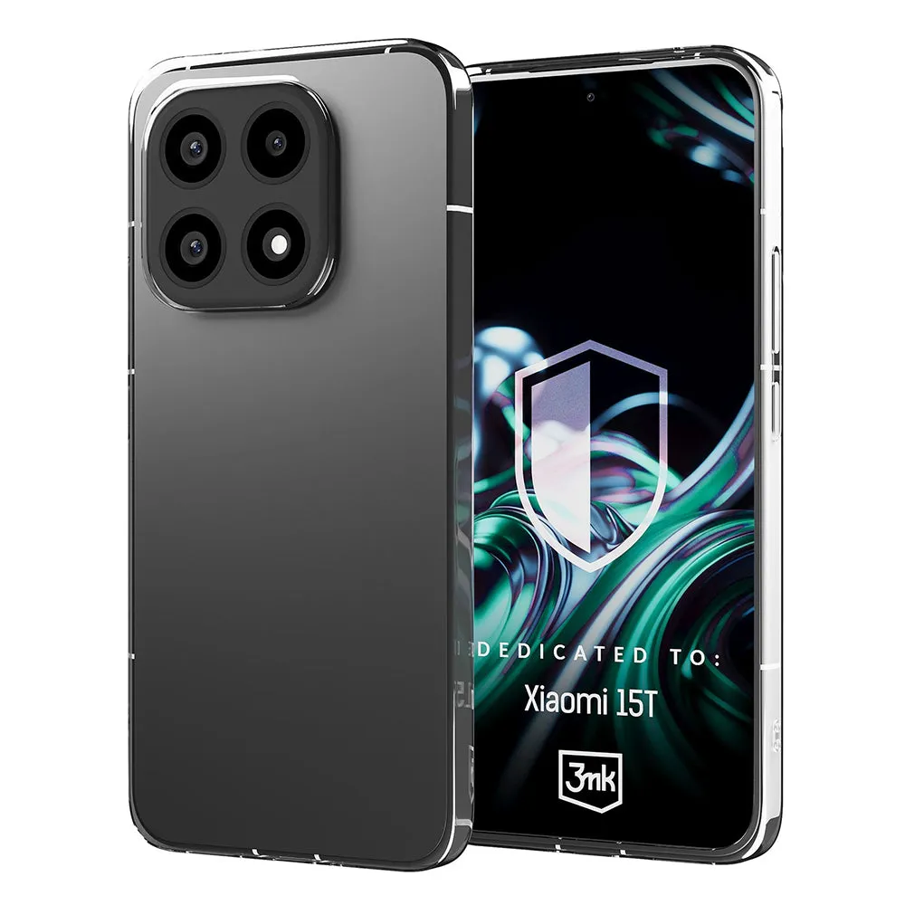 Custodia per Xiaomi 15T, 3MK, Clear, Trasparente - immagine 1