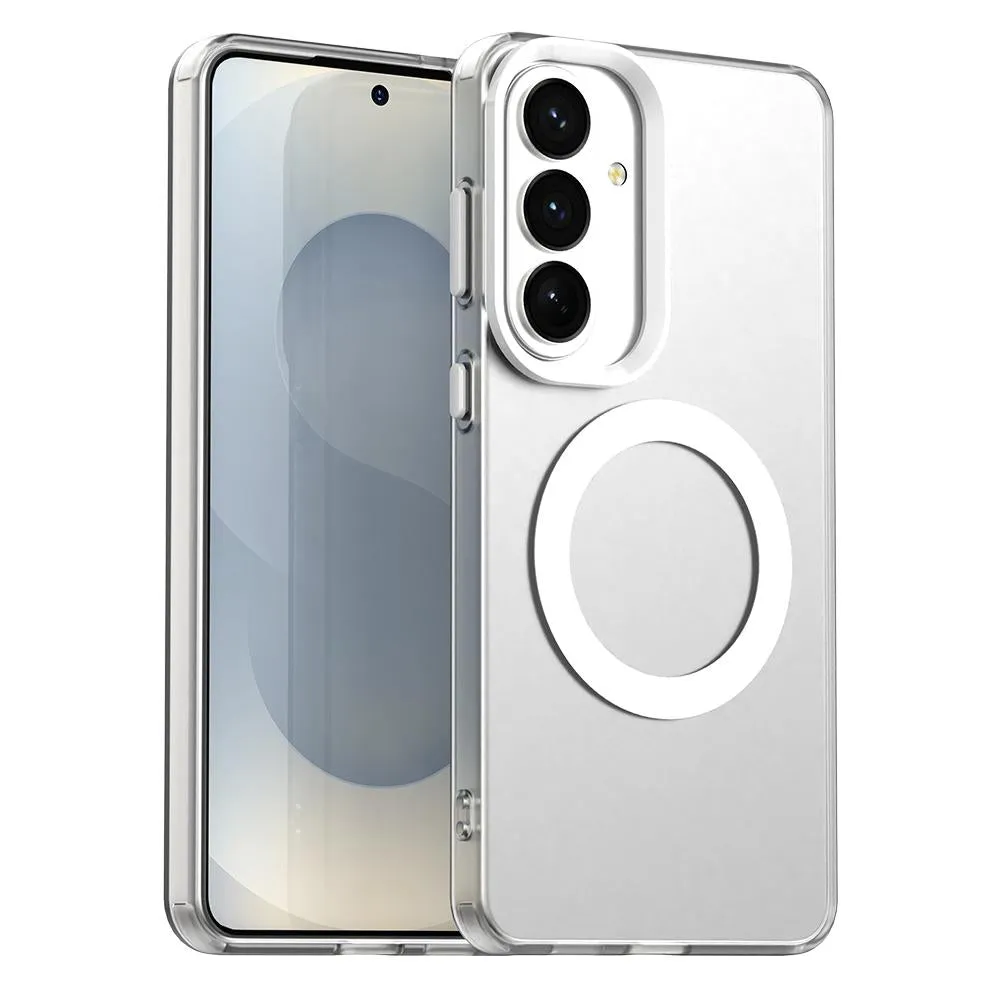 Custodia MagSafe per Samsung Galaxy S26 Plus S947, Techsuit, CandyCase, Bianca - immagine 1