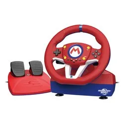 Volante simulatore guida SWITCH 2 Mario Kart World Wheel Pro Mini Red e Blue 1200903 - immagine 1