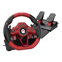 Volante simulatore guida SWITCH 2 Mario Kart World Wheel Pro Deluxe Black e Red - immagine 1