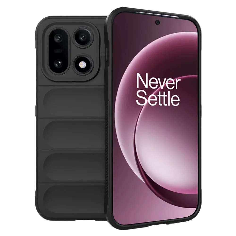 Custodia per OnePlus 15, Techsuit, Magic Shield, Nera - immagine 1