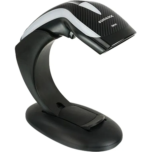 Heron HD3130 Lettore di codici a barre portatile 1D CCD Nero, Scanner di codici a barre - immagine 1